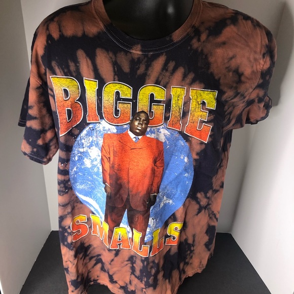 biggie tie dye shirt